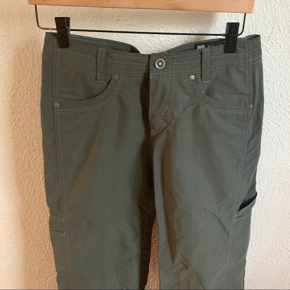 Kuhl Women's Olive Green Convertible Pants - Picture 5 of 12